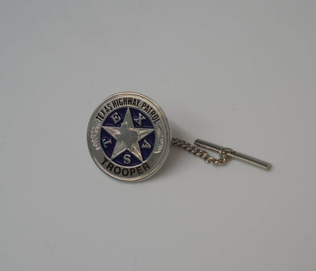 Texas Ranger Silver-Tone Lapel Pin