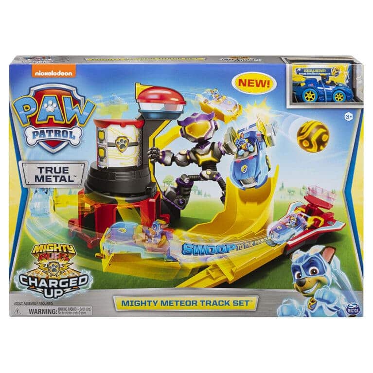 paw patrol true metal track set