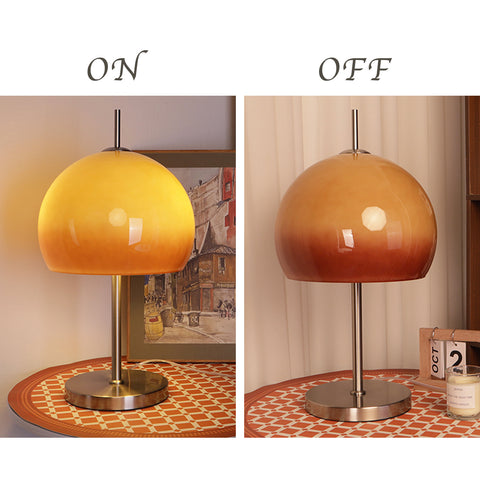 Bauhaus vintage lamp Retro Glass Table Lamp for bedroom nhome office living room aesthetic cute night light