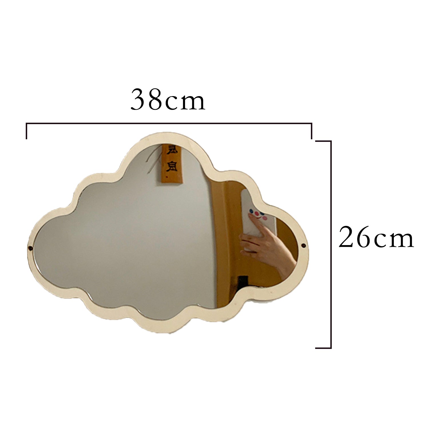 Cloud-shaped Mirror | Bedroom Wall Decor – the Peachy Day