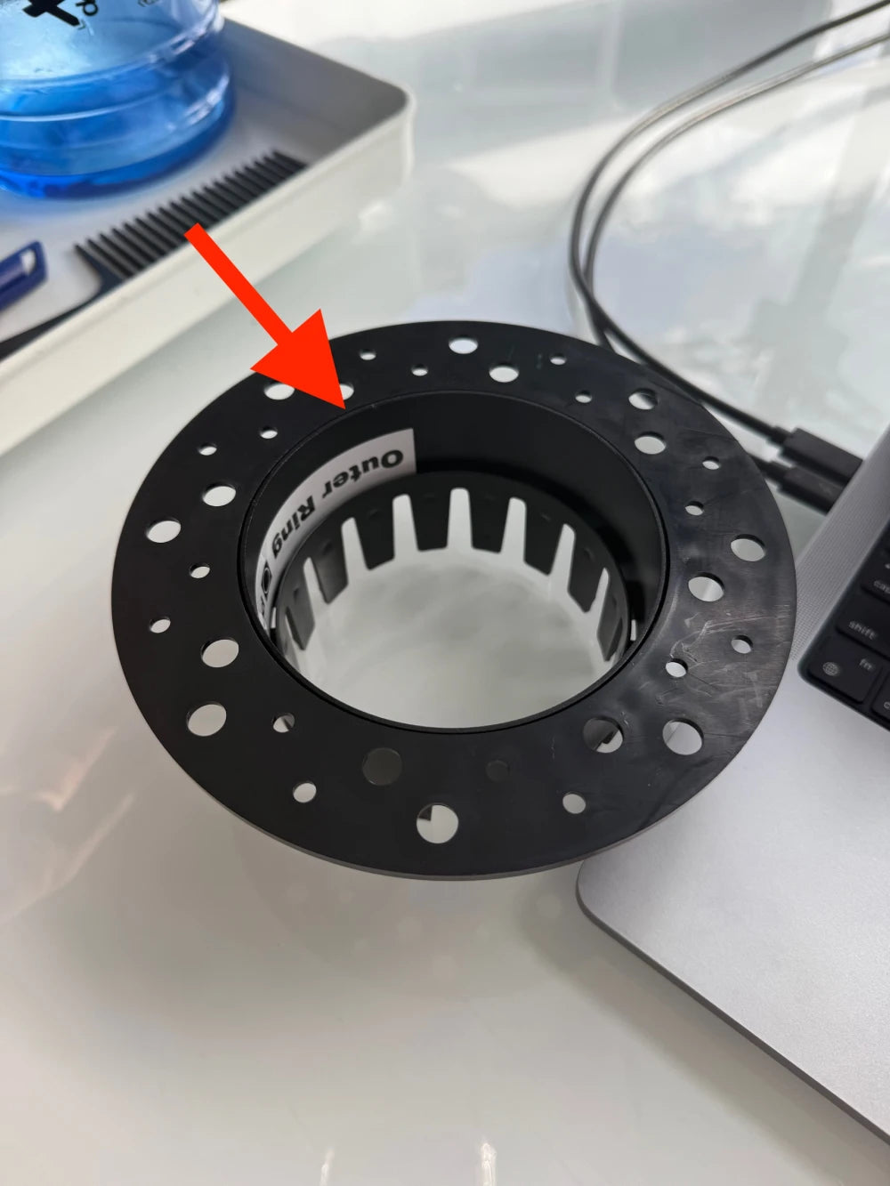 Point Pod Missing Outer Collet Guide