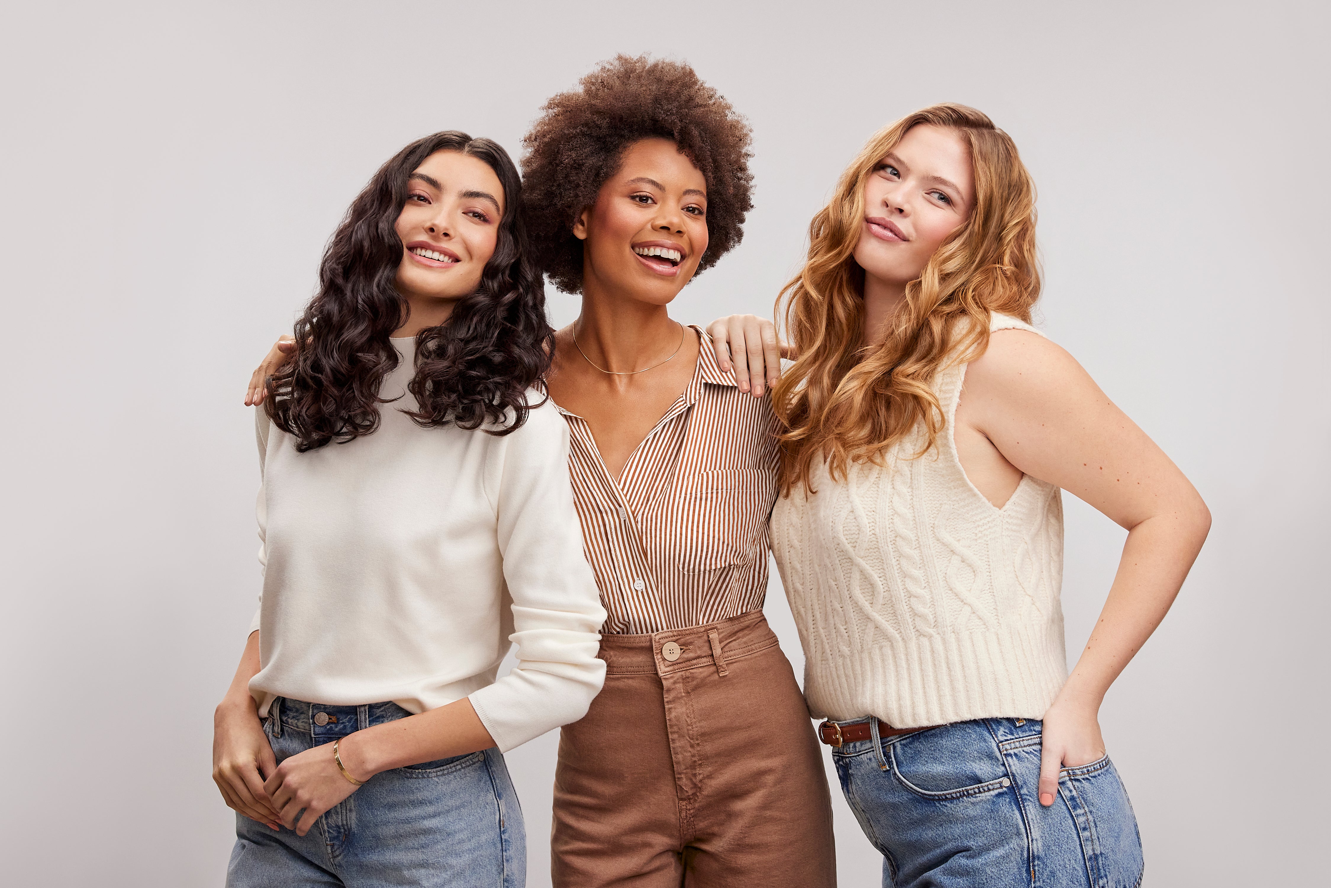 four curly hair types