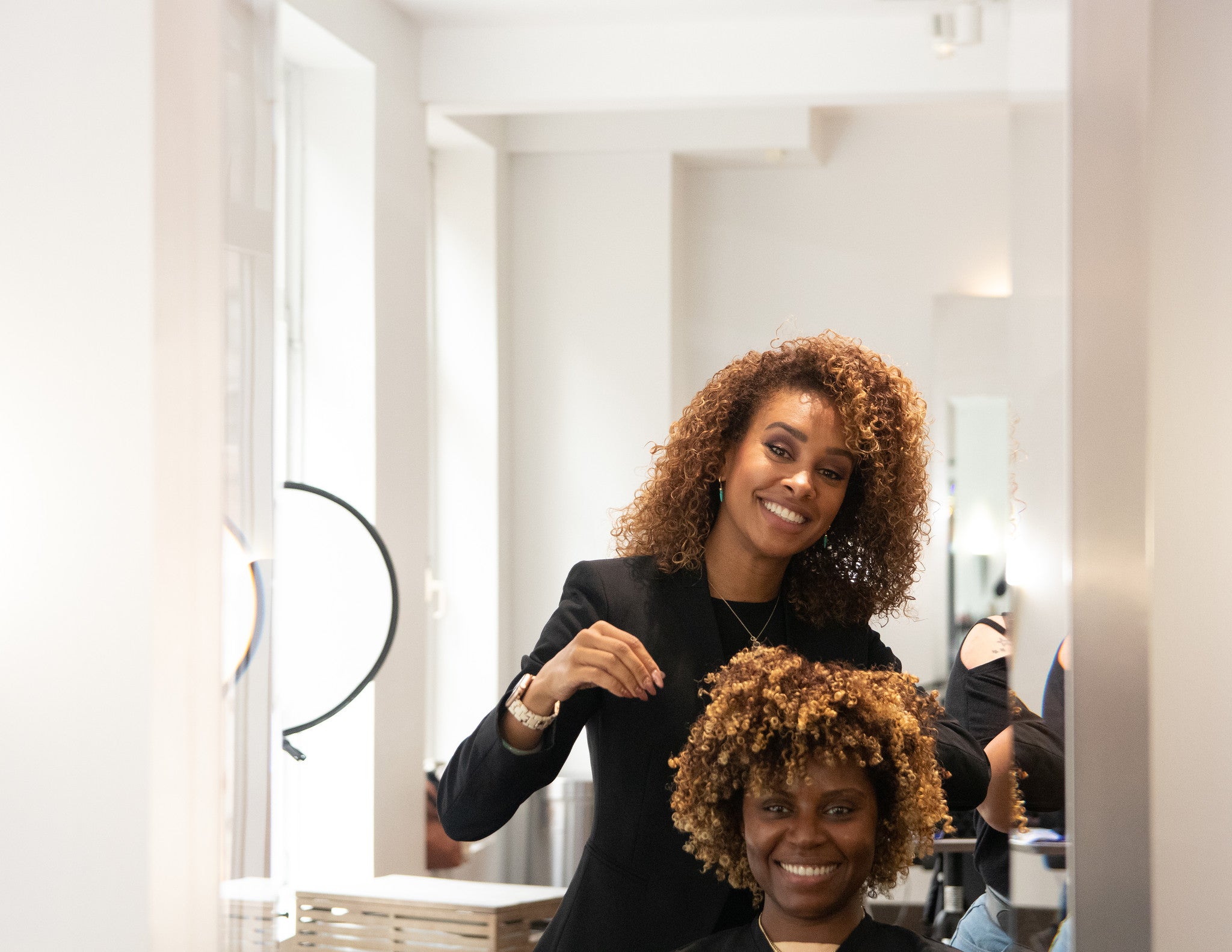 four curly hair types