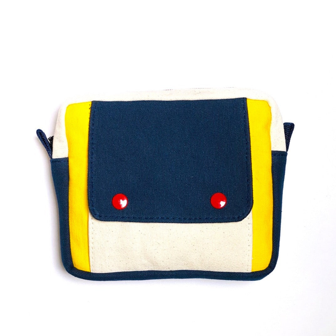 *Pre-Order* NGD - Robot Bag (Beige / Yellow)