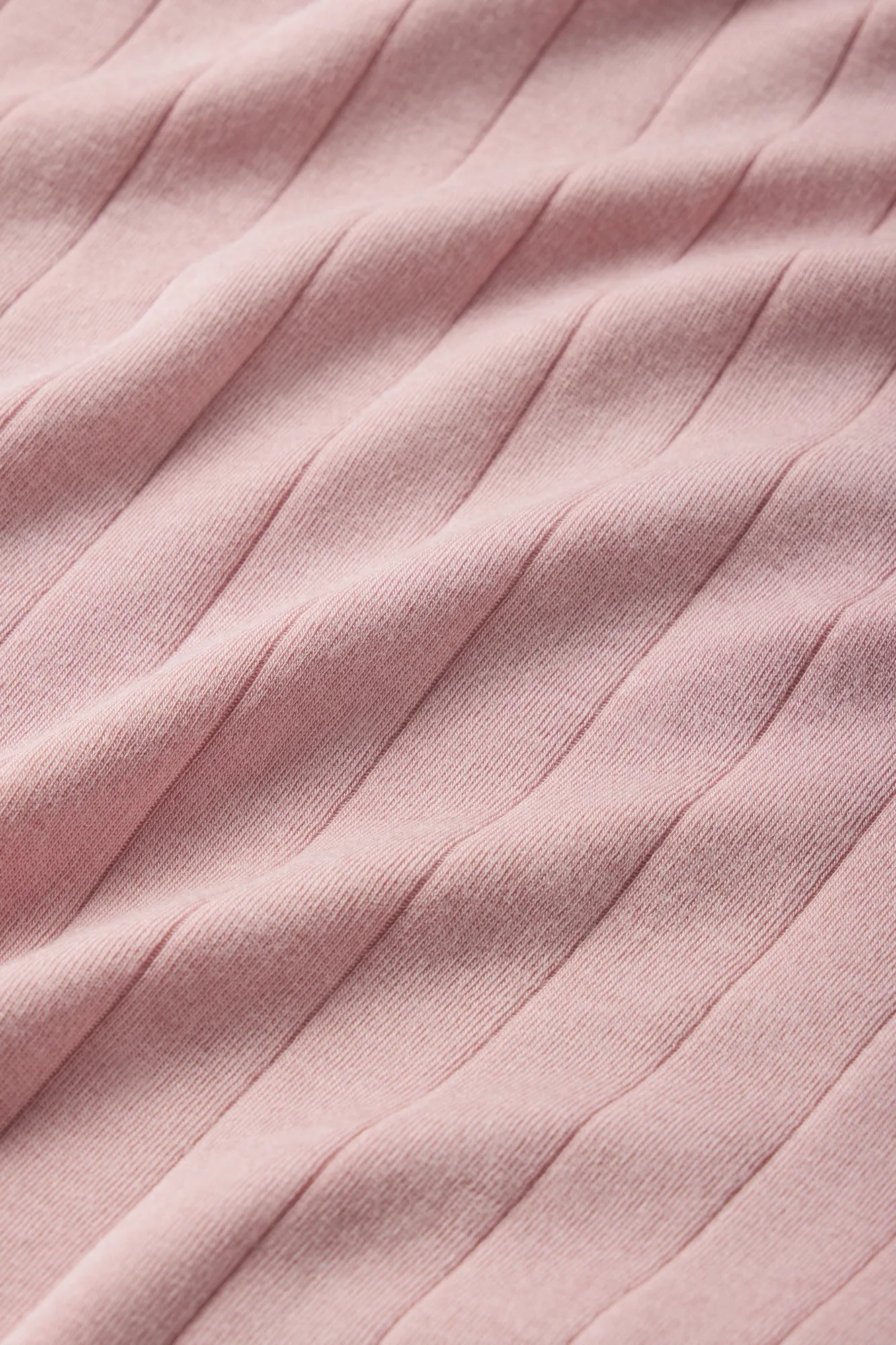 Image of Gisele rib fabrication in Pale Mauve