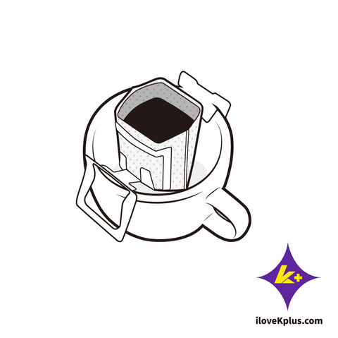 K+ Drip Coffee Bag step 2