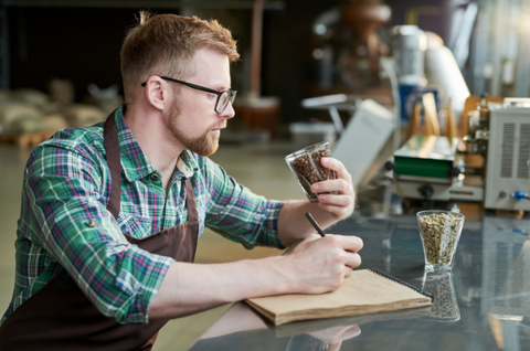 coffee roasting profile selecting