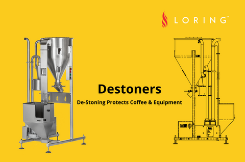 coffee de-stoning loring destoner