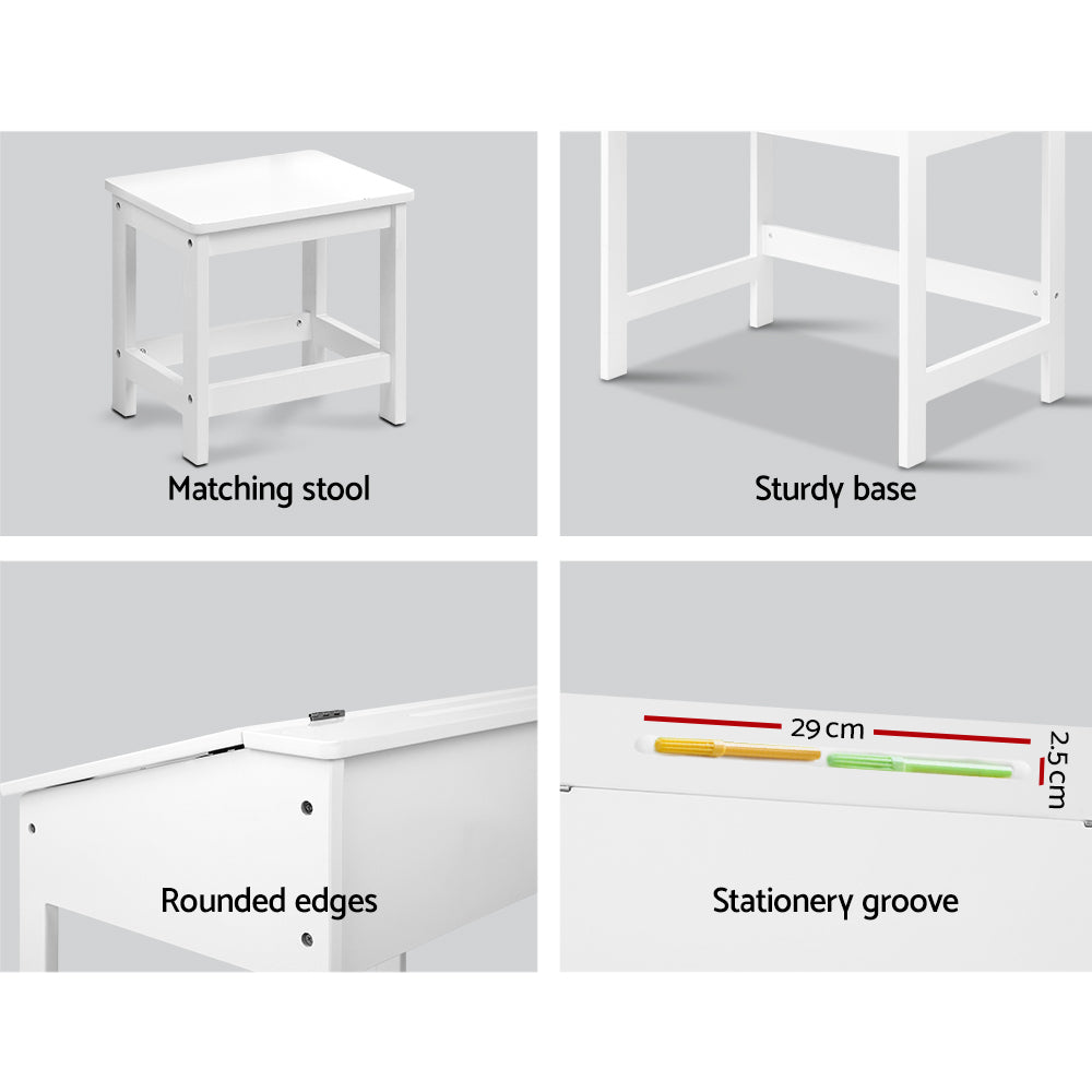 writing desk and stool set