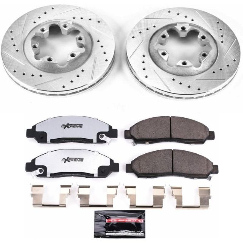 PowerStop Power Stop 04-08 Chevrolet Colorado Front Z36 Truck & Tow Brake Kit K2066-36