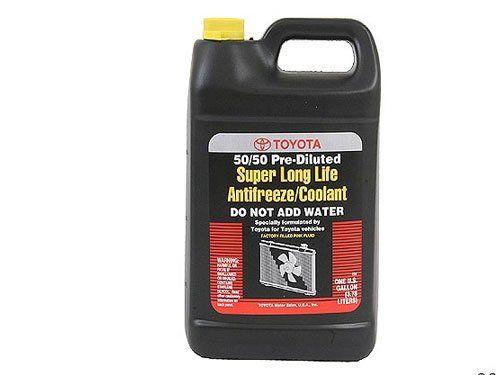 toyota super long life coolant pink