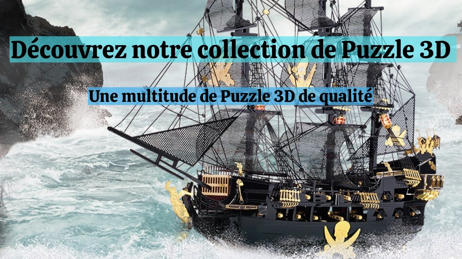 Découvrir notre collection de Puzzles 3D