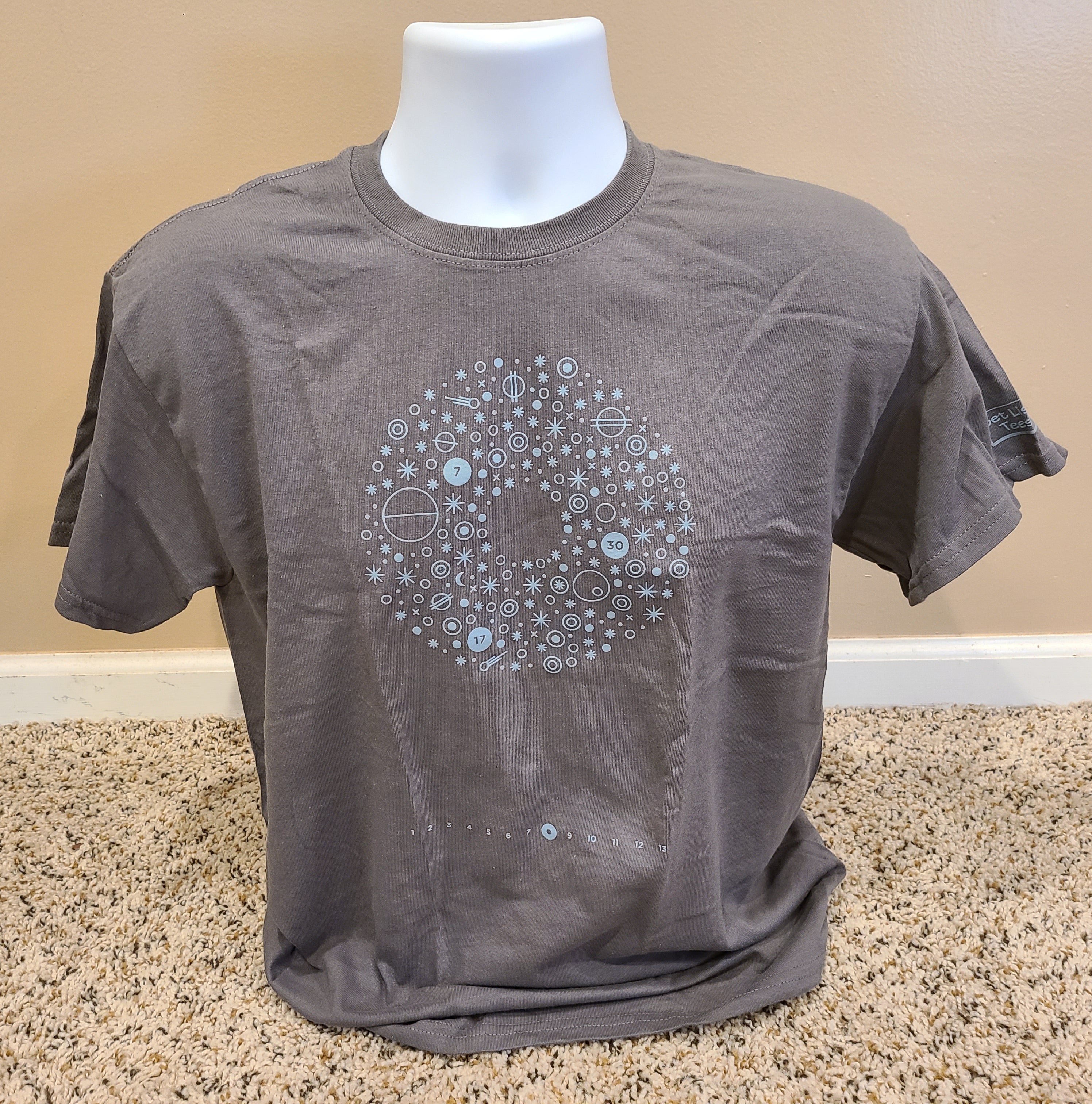 2017 - 07/30 - Phish at Madison Square Garden, Unisex Set List T-Shirt