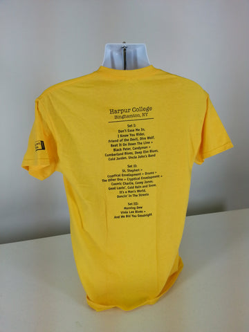 vis regeling Toevallig 1970 - 05/02 - Grateful Dead at Harpur College, Unisex Set List T-Shir –  Set List Tees