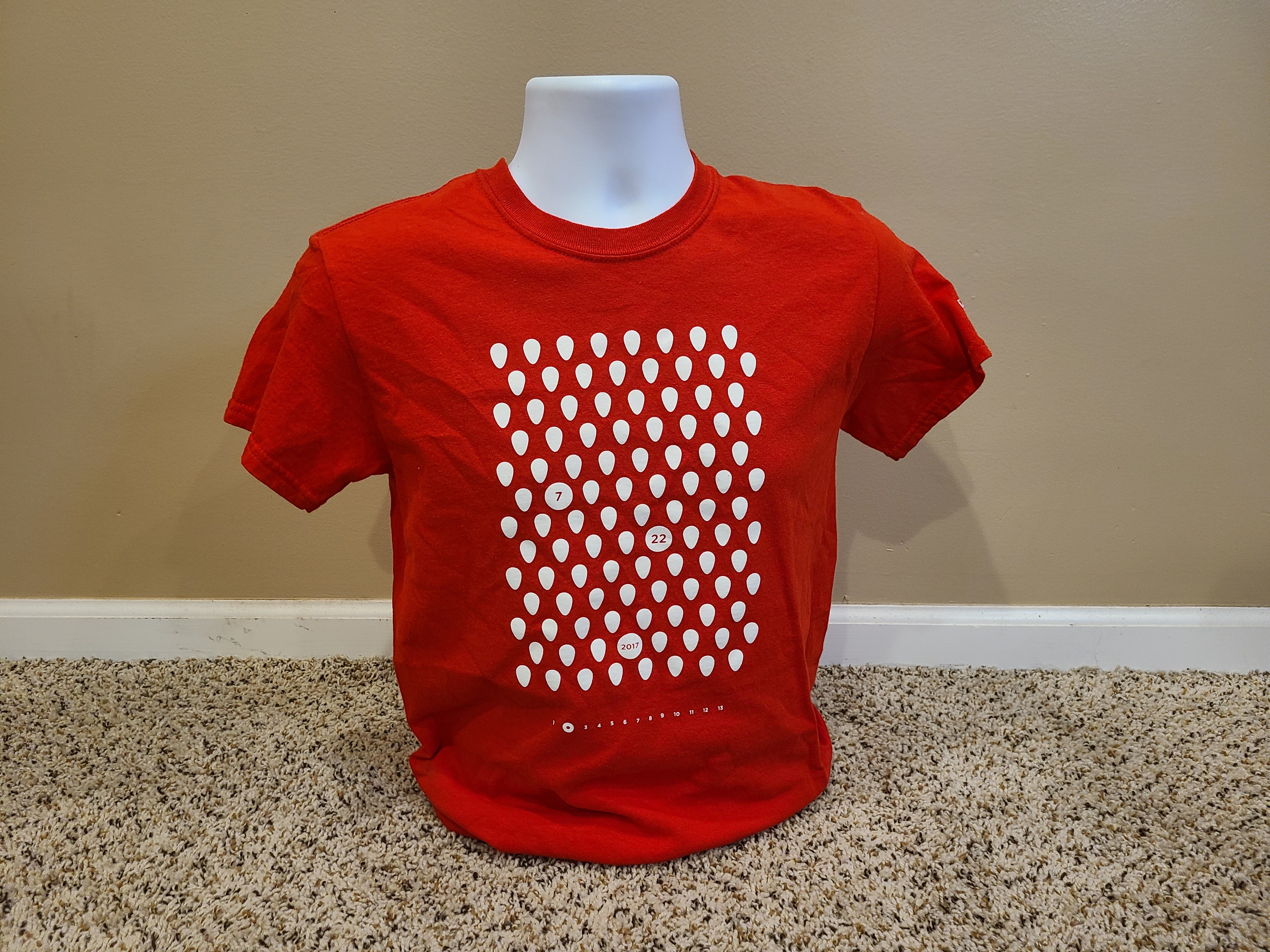 2017 - 07/22 - Phish at Madison Square Garden, Unisex Set List T-Shirt