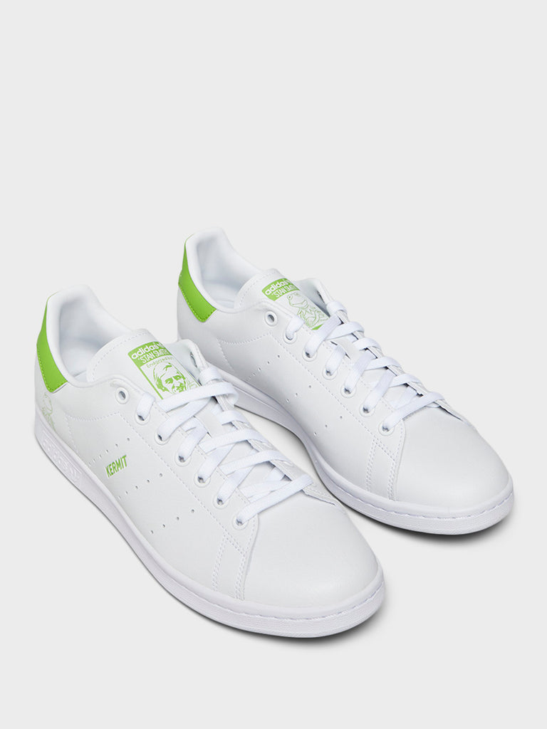 Stan Smith x Kermit Sneakers in White Green