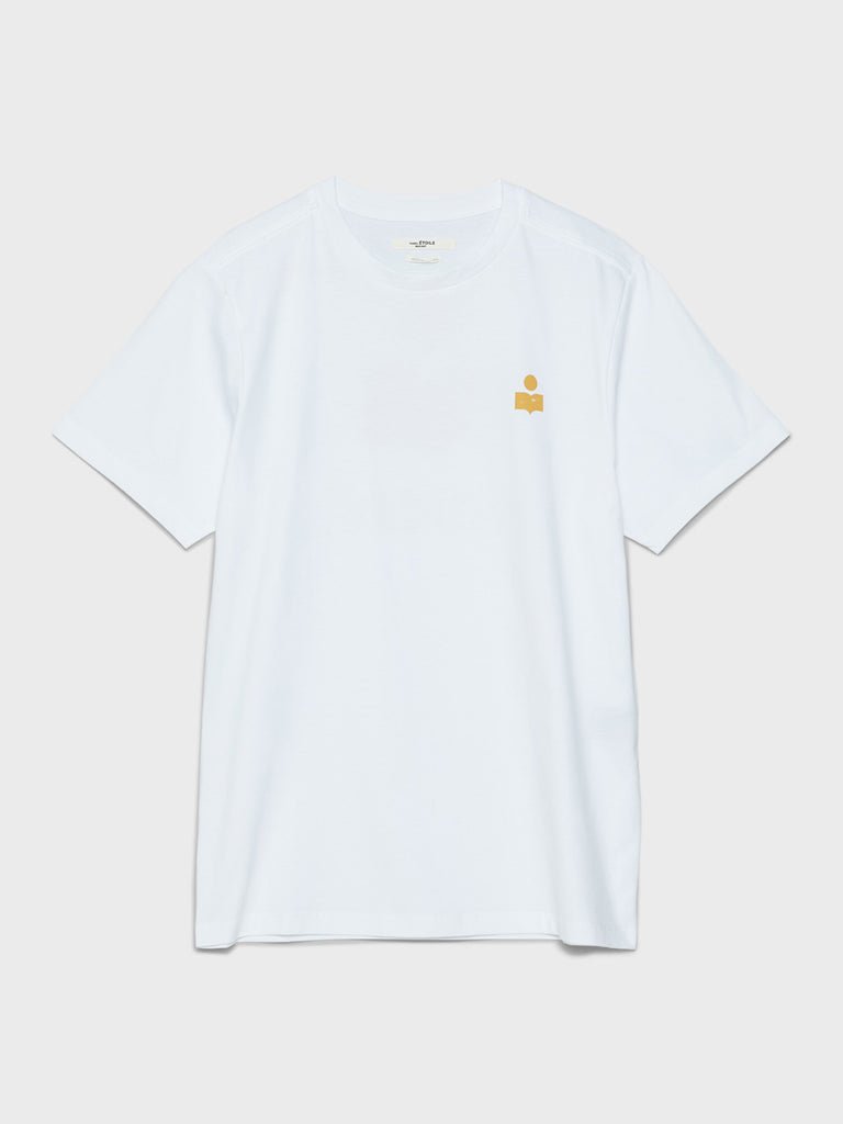 Isabel Marant T-shirt i Okker og Hvid stoy