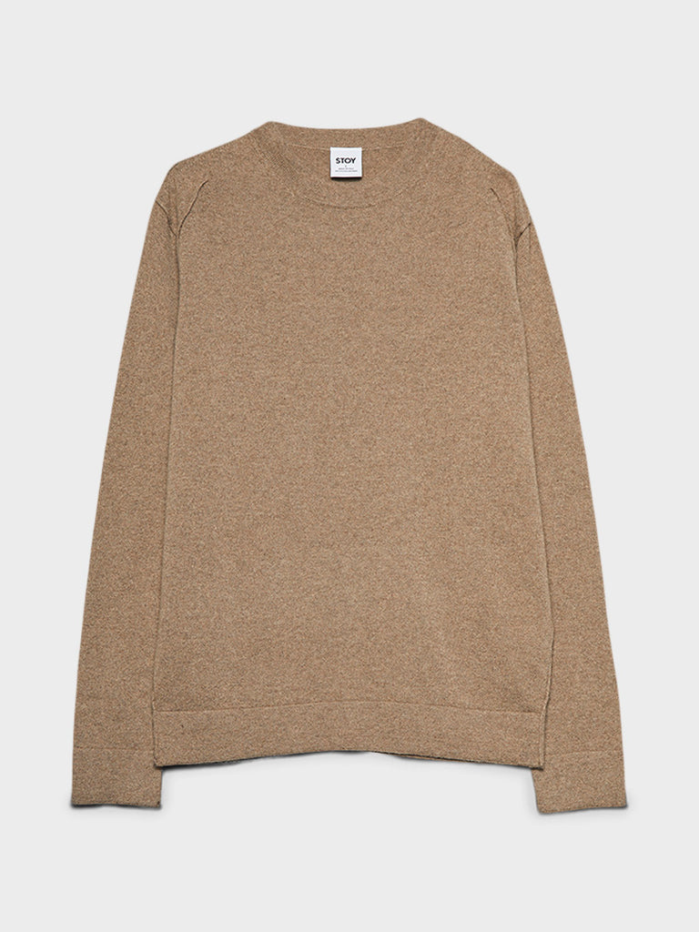 have lokalisere vinge Recycled Cashmere Knit in Camel – stoy