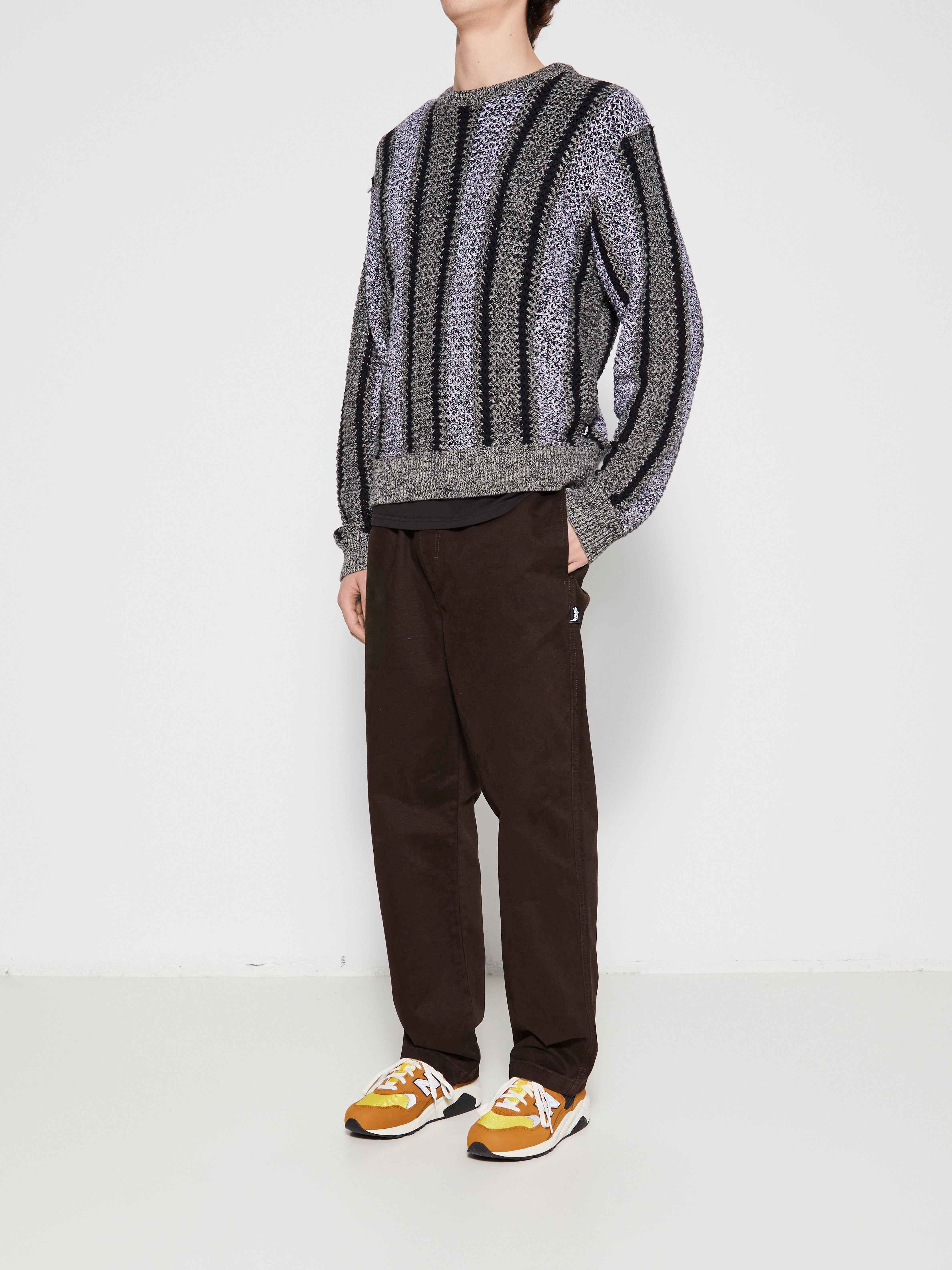 Stussy BAJA LOOSE GAUGE SWEATER-