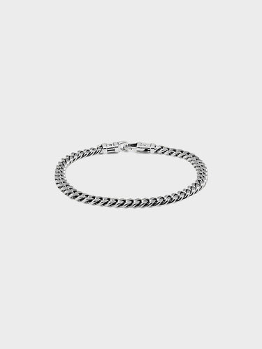 Tom Wood - Figaro Bracelet Thick in 925 Sterling Silver – stoy