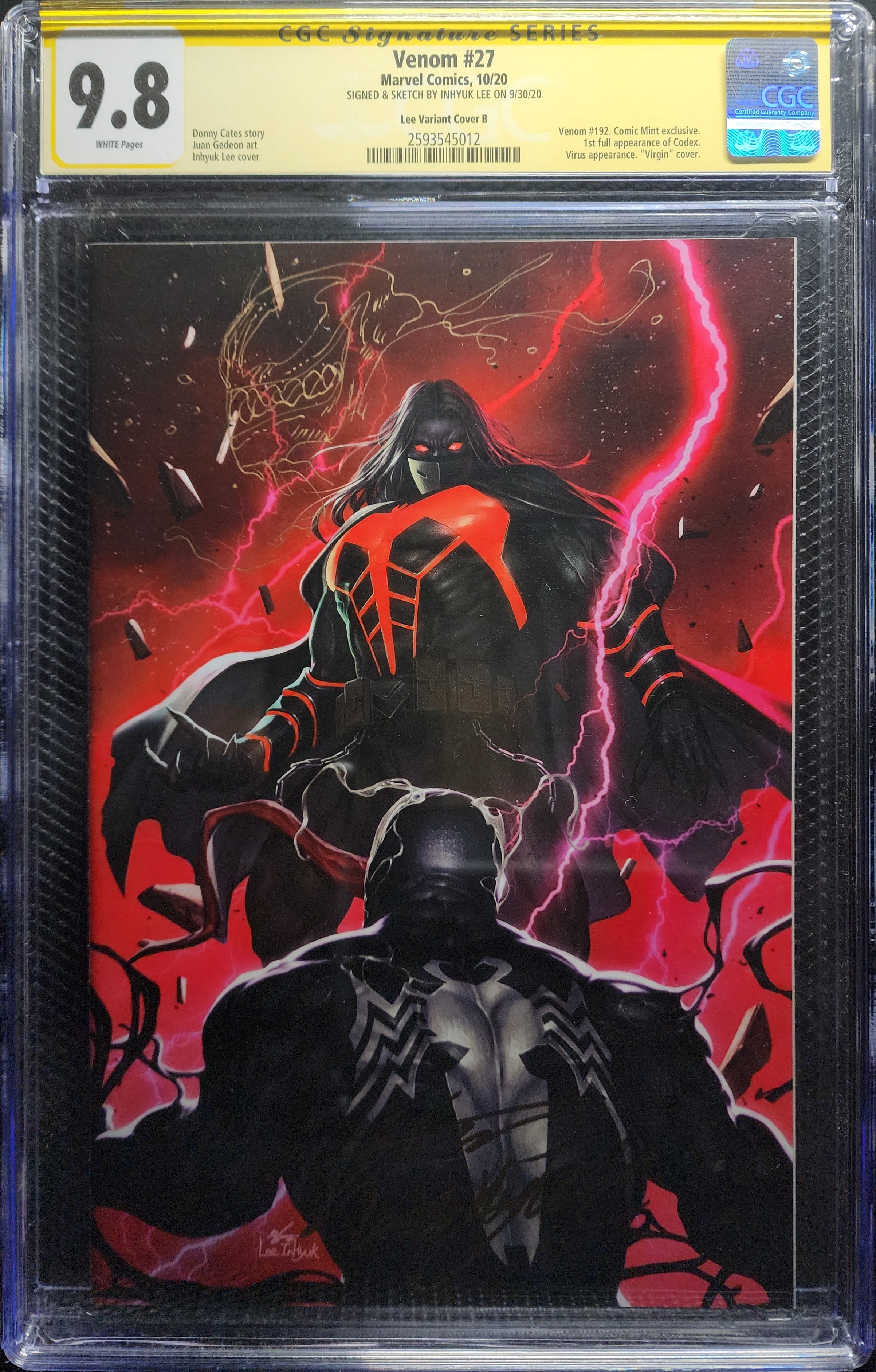 Venom #27 CGC 9.8 Signature Series (2020)
