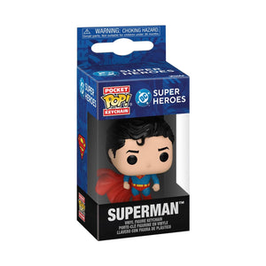 DC New Classics Superman Funko Pocket Pop! Key Chain - Far Out Comics