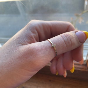 gold plated thumb rings