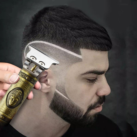 Barbeador Profissional Recarregável BarberDeluxe® – Mega Market