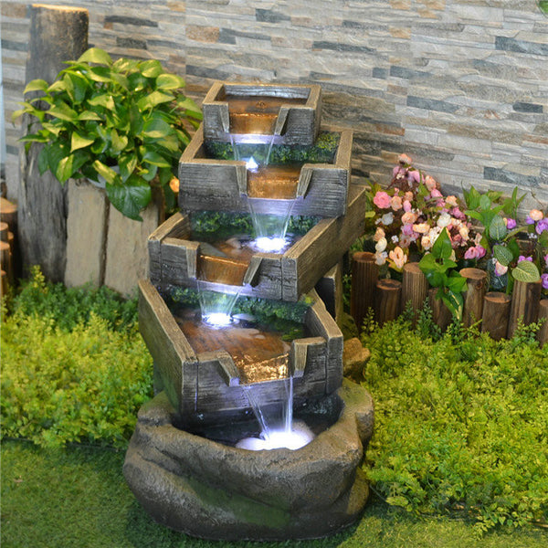 campania international chatsworth cast stone outdoor fountain on outdoor water fountains for sale in canada