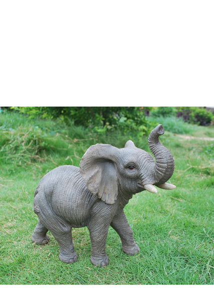 Buy Elephant Garden Statue with Trunk Up for Sale Online in USA ...