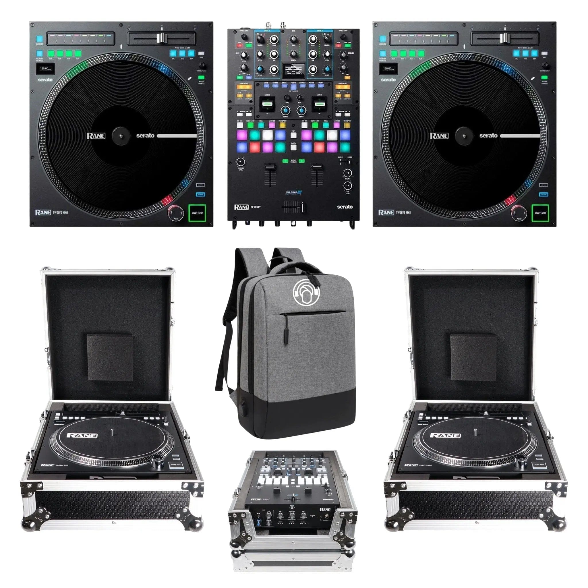 Rane TWELVE MKII 12 Motorized Turntable DVS Controllers with Rane Seve