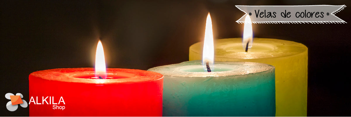 Velas de colores