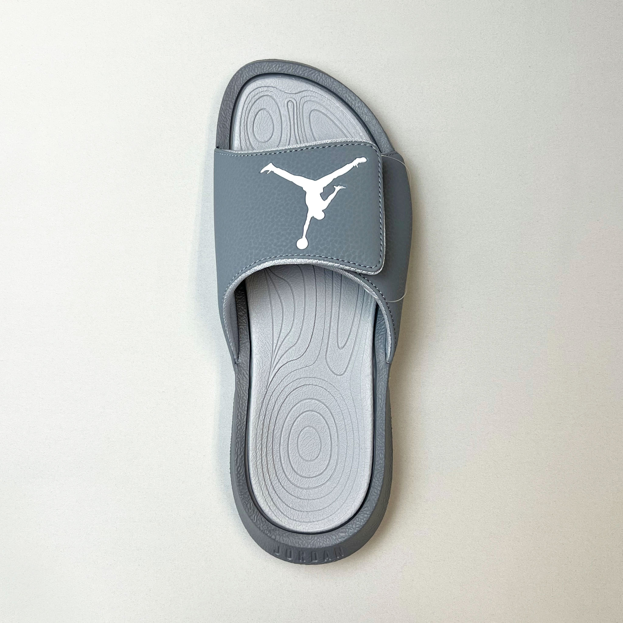 jordan hydro slides grey