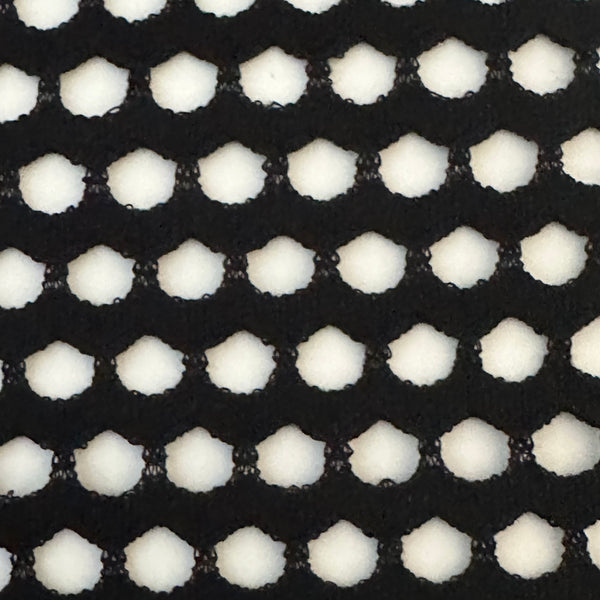 Pentagon Tie Dye Fish Net With Silver Foil