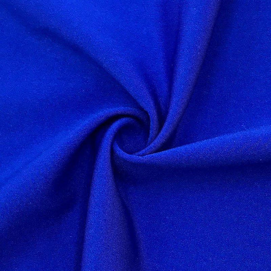 Bright Royal Blue Solid Nylon Spandex Fabric