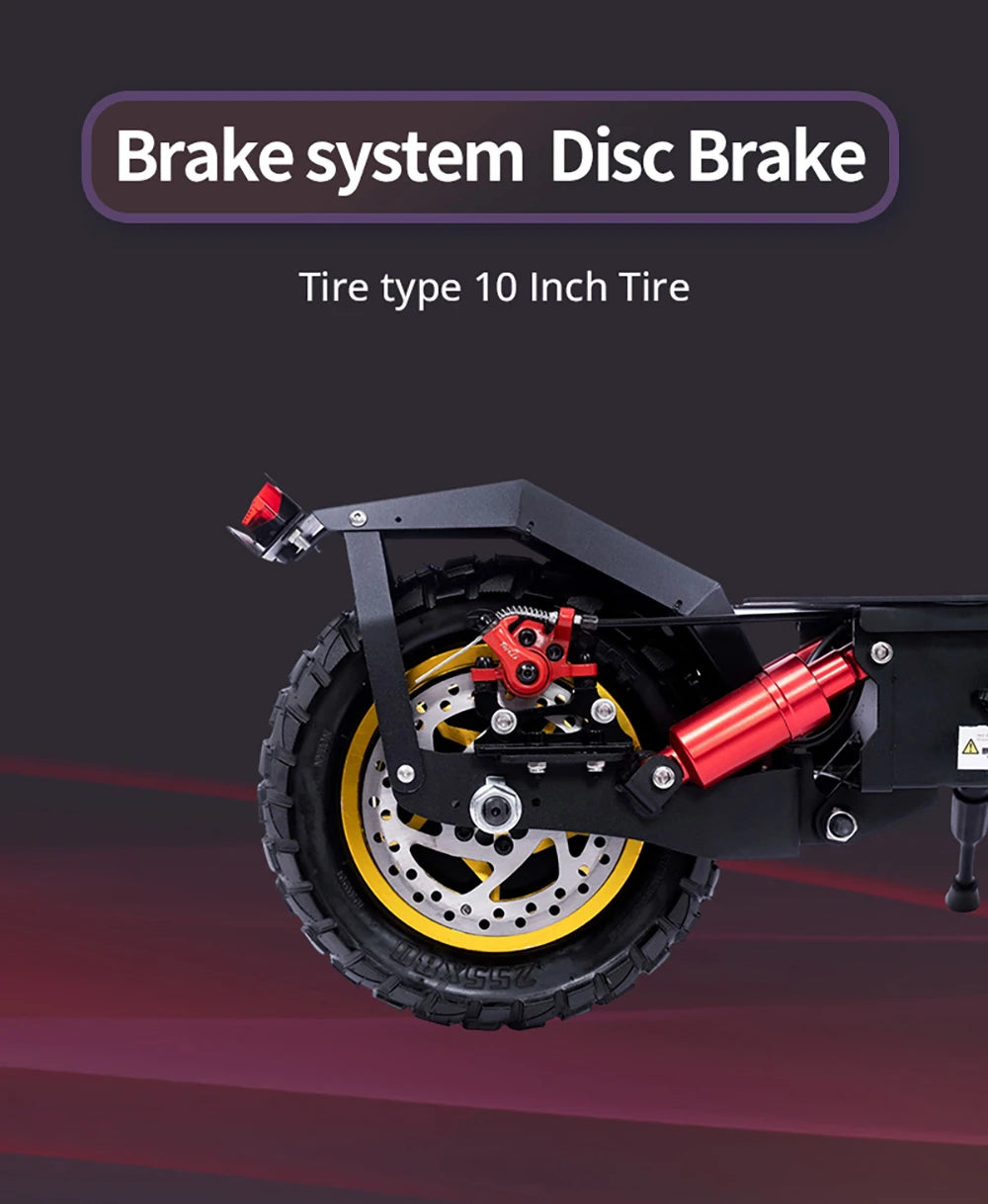 OBARTER X1 Pro Folding Off-road Electric Scooter 10-inch Tire 1000W Motor 48V 21Ah Battery 28 mph max speed 40-46.5 miles max range Dual disc brake IP54 Waterproof - Image 19