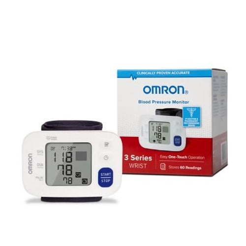 PricePlaza - The OMRON 5 Series Upper Arm home blood pressure monitor is  designed for accuracy and stores 120 blood pressure readings for two users  (60 per user), and includes a wide-range