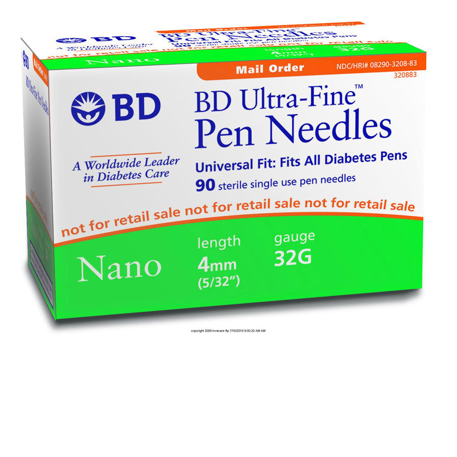 UltiCare Pen Needle 32G x 4 mm - 90 ct