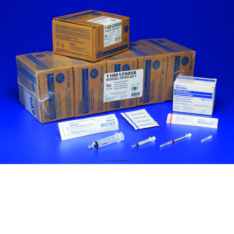 Monoject Hypodermic Needles with Polypropylene Hub - Covidien