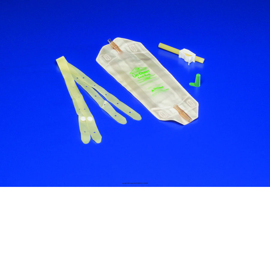 Reusable Seamless Latex Urinary Leg Bags with Odor Barrier