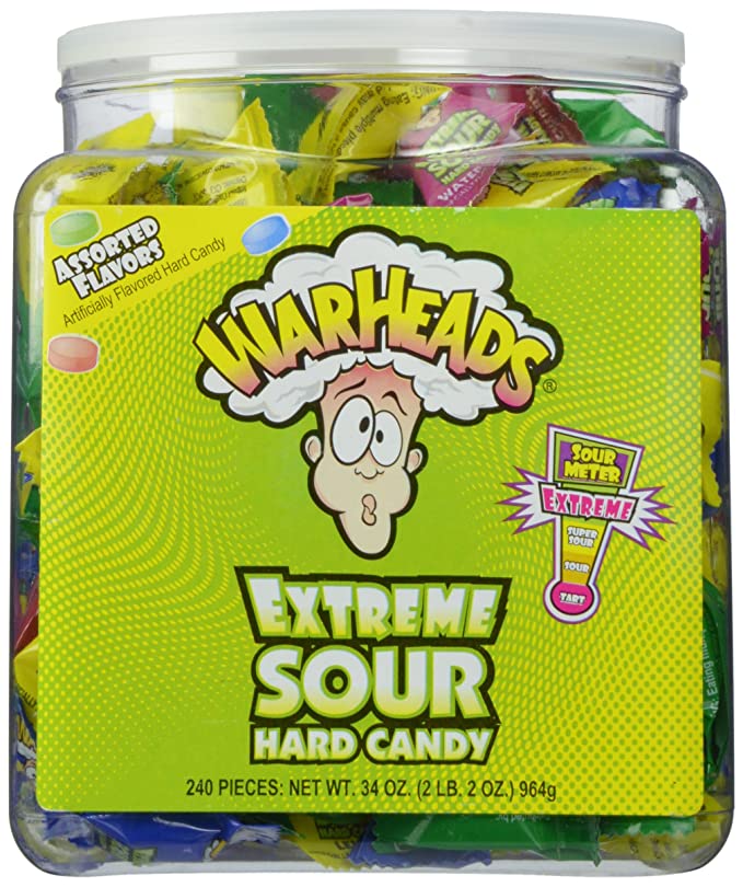 Warheads trio gel super acide - Bonbon américain