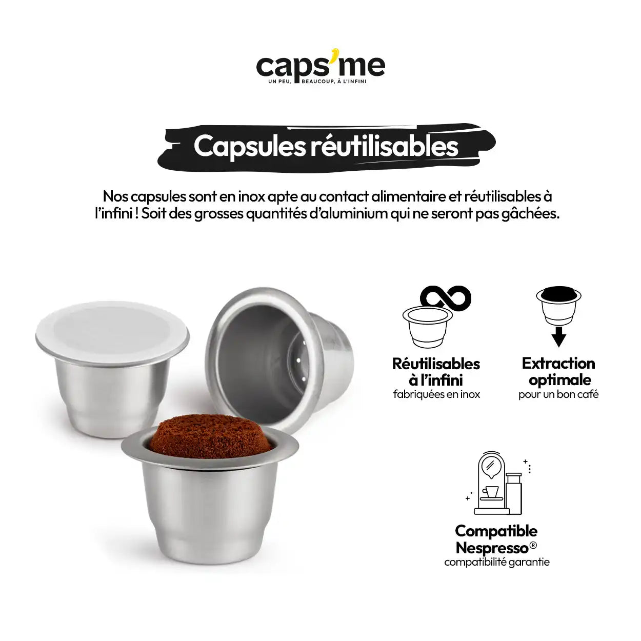 capsule reutilisable