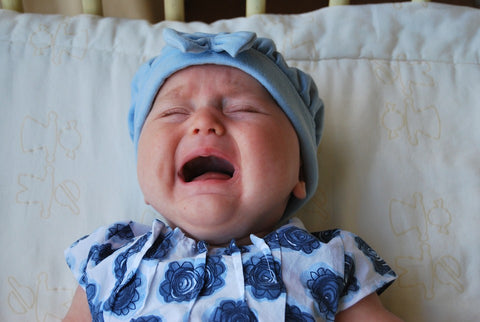 newborn baby crying