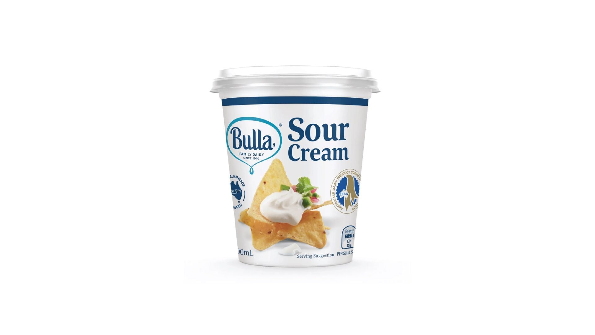 Bulla Sour Cream 35 200ml Press And Grocers Co 