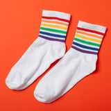 7372 Mix Design Socks for Men. Premium ankle Length sports socks with thick cotton cushion. Multi-Purpose. 