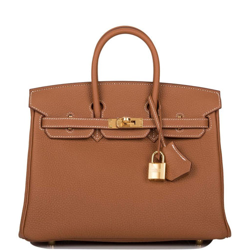 Hermes Birkin 25cm Bag Epsom Calfskin Leather Gold Hardware, Rose Azalee 8W  - SYMode Vip