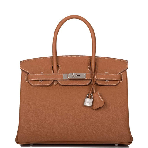 [New] Hermès Birkin Sellier 30 | Nata, Epsom Leather, Gold Hardware