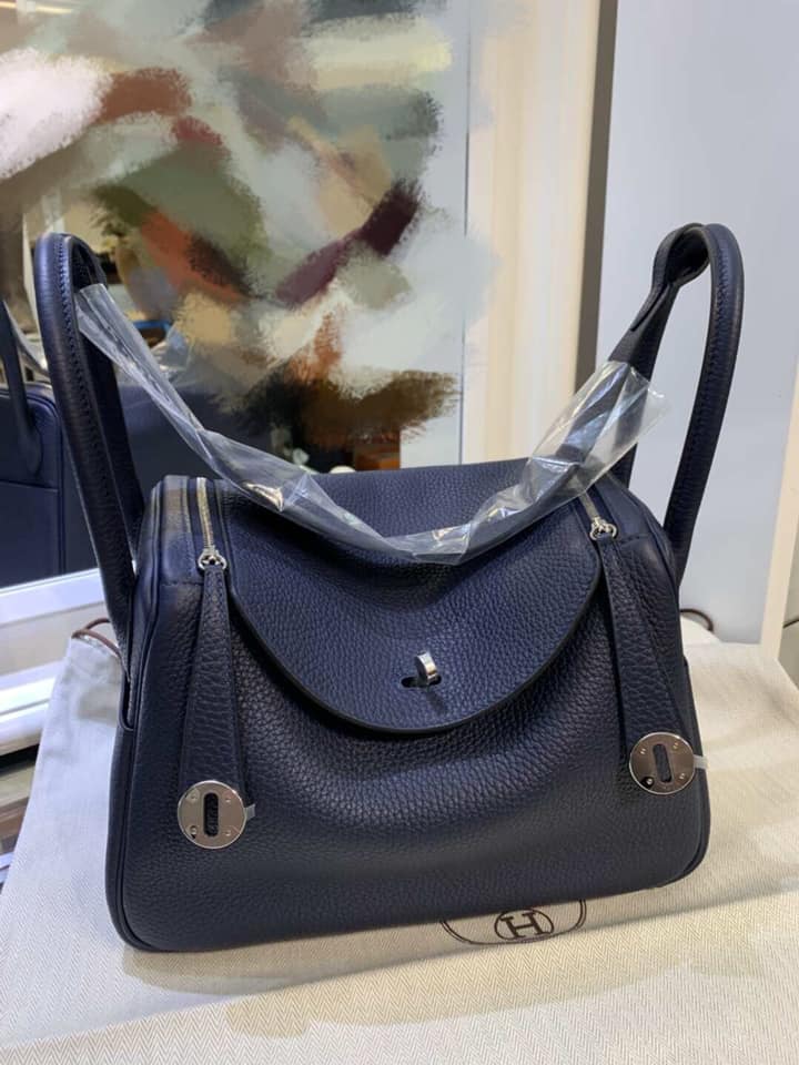 hermes lindy blue nuit