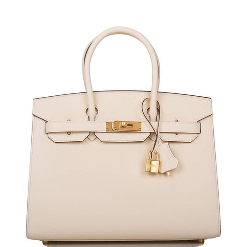 Hermes Birkin 30 Gold Epsom Palladium Hardware #D - Vendome Monte Carlo