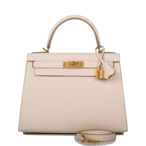 Pre-owned Hermes Kelly Sellier 25 Rouge Casaque Epsom Gold Hardware –  Madison Avenue Couture